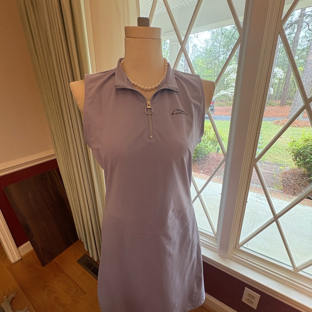 NIKE Pastel purple golf dress with lace detailing